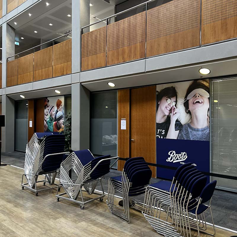 signage for boots