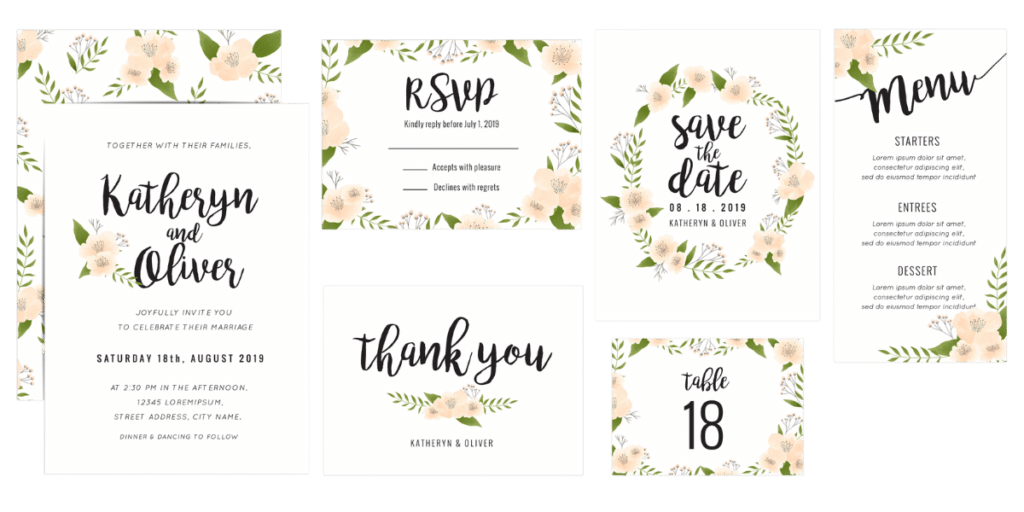 wedding stationery printing in nottingham