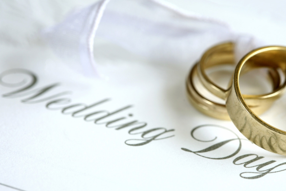 wedding invite ideas script font
