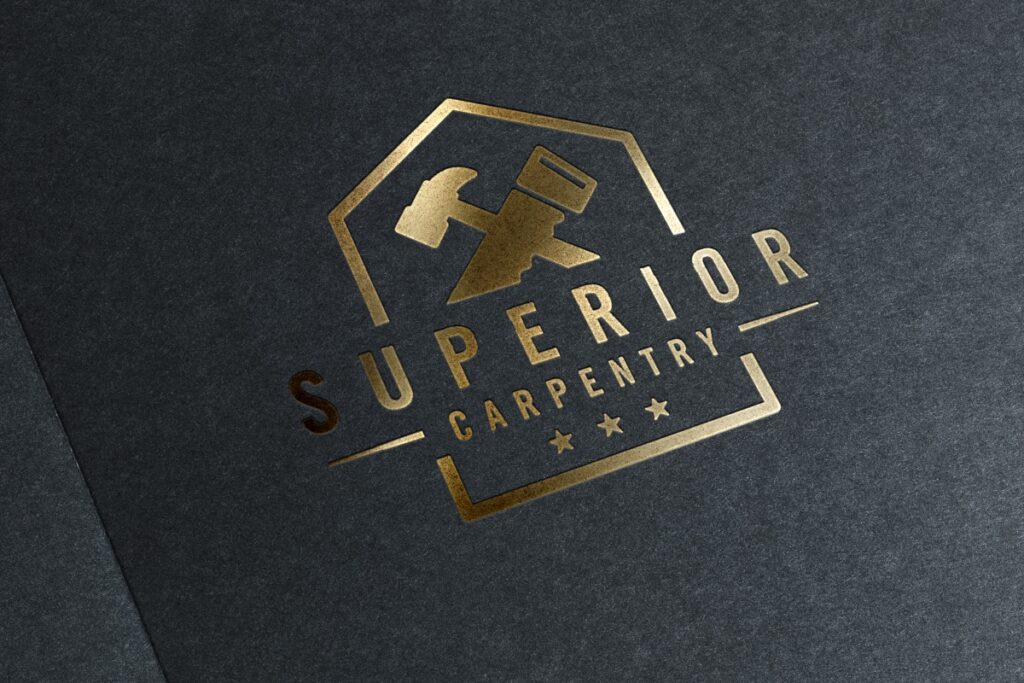 gold foil print finishing